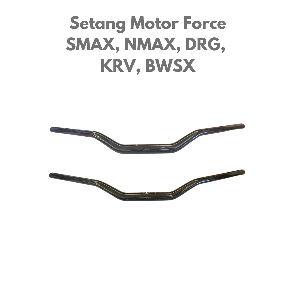 Motorcycle carbon handle bar setang motor force smax bwsx