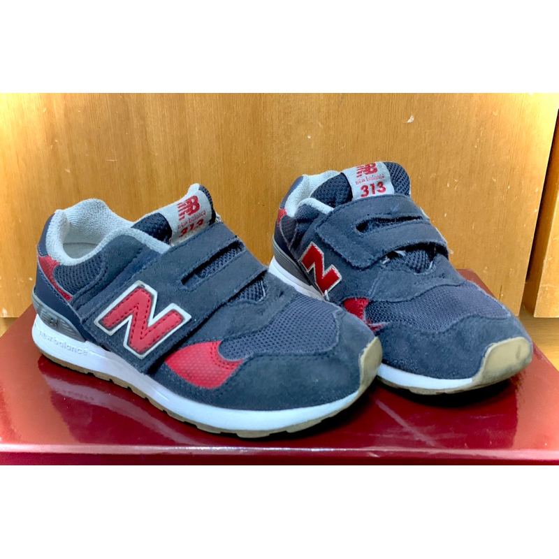 二手 無盒 New Balance 313 童鞋 魔鬼氈 休閒鞋 兒童運動鞋 可放矯正鞋墊 足弓墊