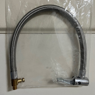 《全新未拆》萬用孔打氣機延長管 打氣機延長管 延長管打氣機配件 放氣閥 按壓頭 30cm