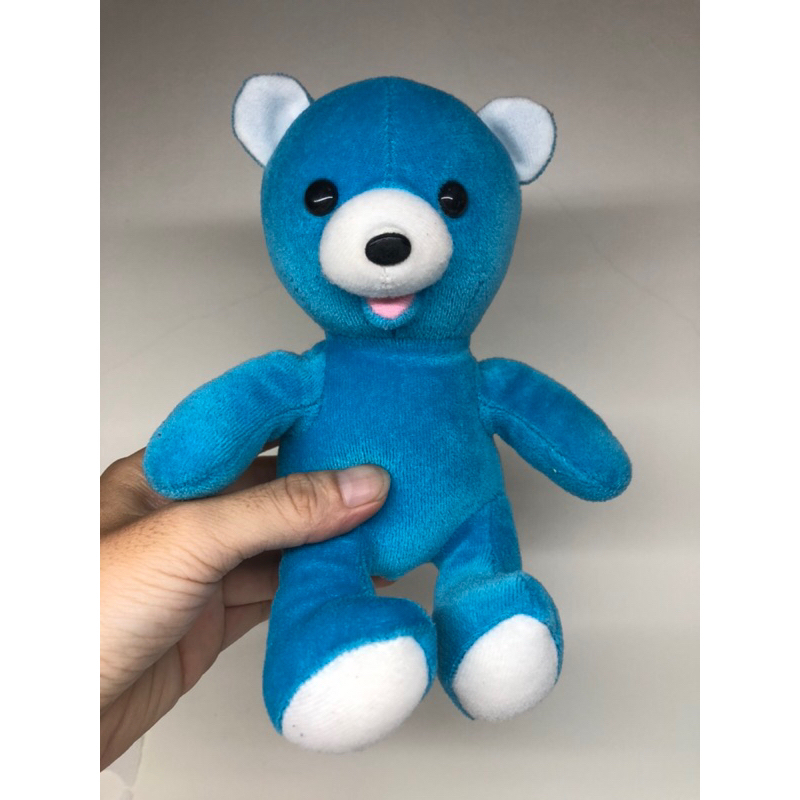 藍色熊 雀巢贈品 絕版品 藍熊 玩偶 布偶 娃娃 絨毛玩具 二手 熊 早期贈品懷舊 復古