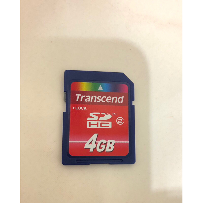 Transcend 創見 4GB SDHC 記憶卡