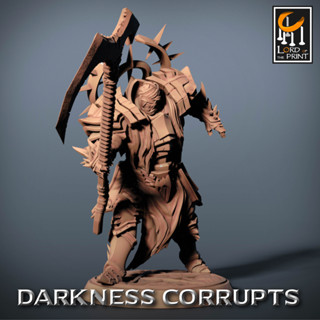 Tazo工坊[LOTP] 鐮刀黑暗騎士pose1Dark Knight Scythe pose1 3D列印模型DC
