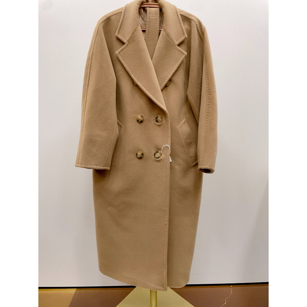 ★賠售★經典大衣 101801版型 100%羊毛大衣 同色內襯 駝色