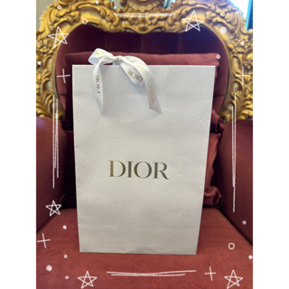 DIOR 專櫃紙袋 dior紙袋 dior 手提袋 送禮 包裝袋 送禮袋 附緞帶