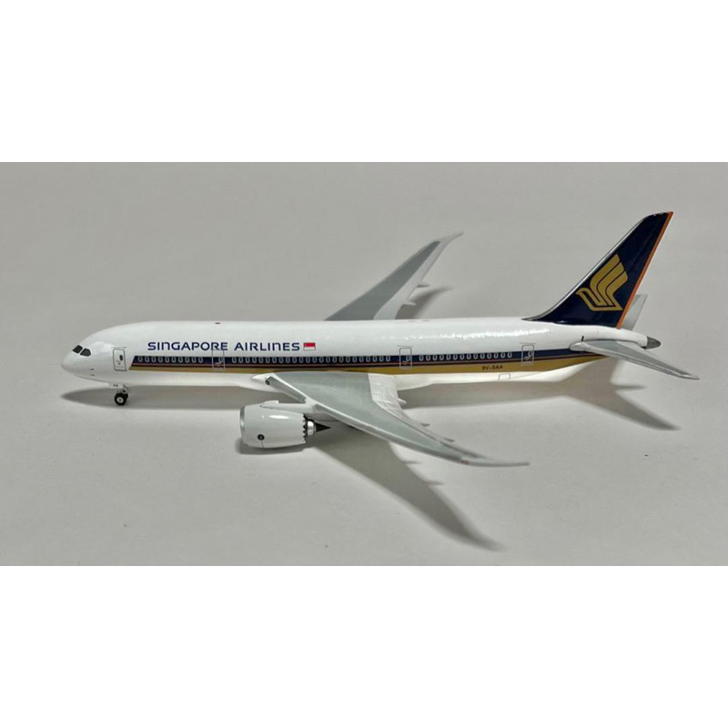 星洲新加坡 新航 航空模型 SQ Singapore 787-8 飛機模型 Phoenix 1/400 1:400