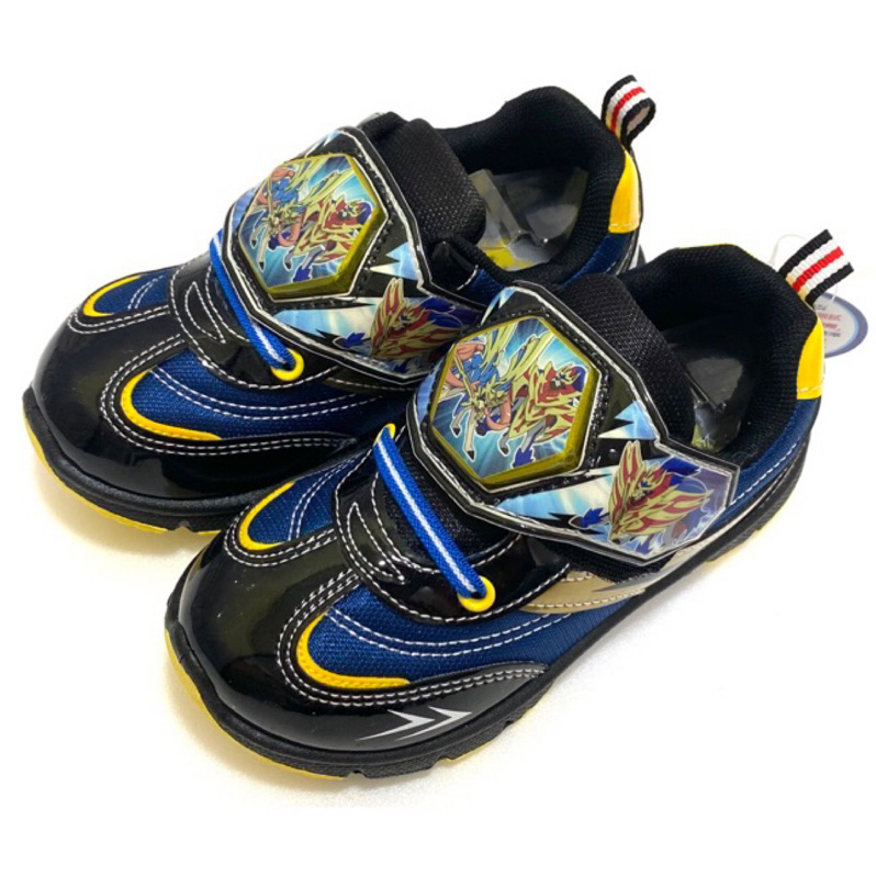 新品超帥【免運】台灣製 正版授權 Pokémon 寶可夢 劍與盾 電燈鞋 透氣運動鞋18-22cm【陳董家】7348