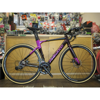 【冠鑫自行車】PINEWOOD 破風 SHIMANO R2000 16速 機械式油壓碟煞 鋁合金 公路車 黑/紫 高雄