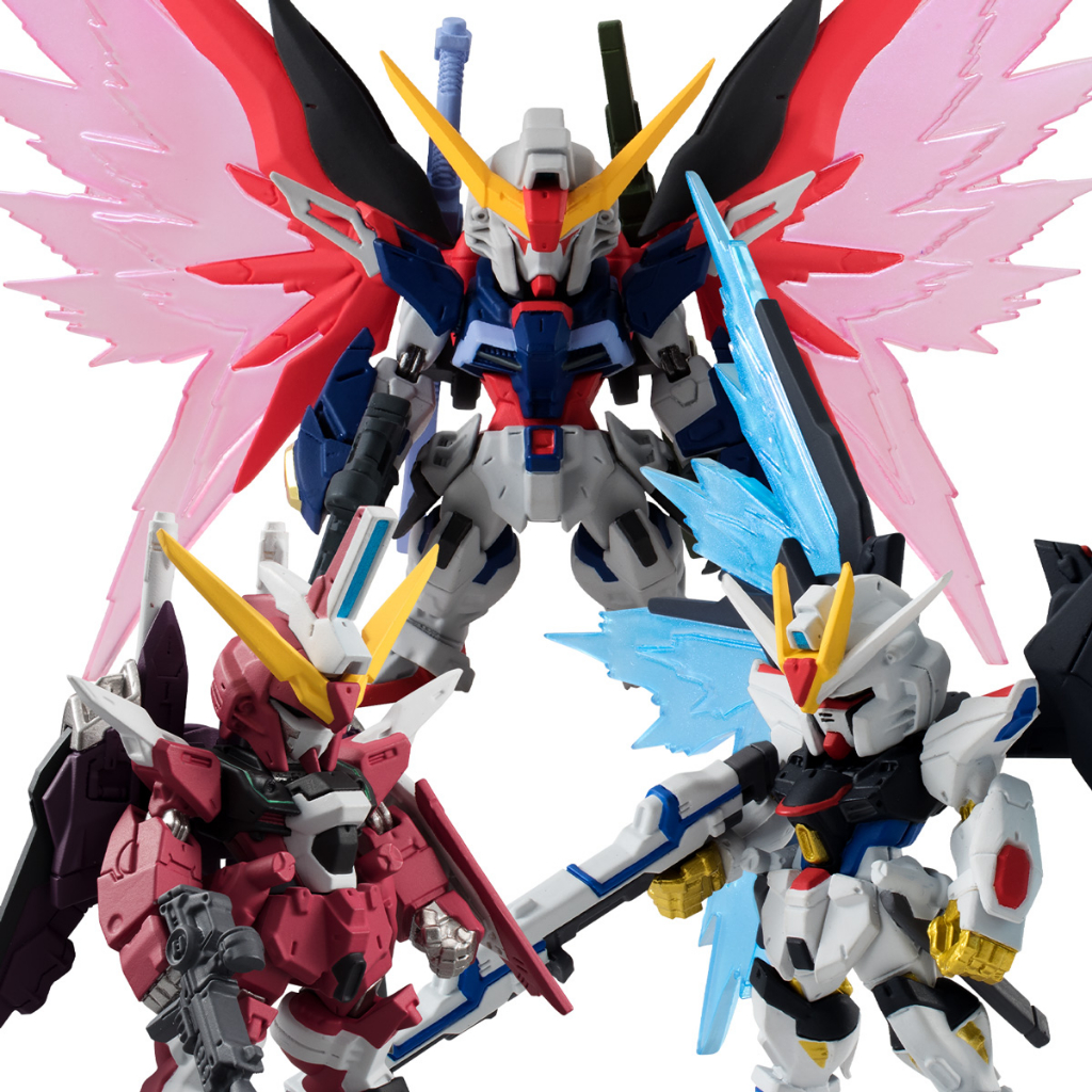 【BANDAI】代理 FW GUNDAM CONVERGE 機動戰士鋼彈 SEED DESTINY 3體 PB盒玩 套組