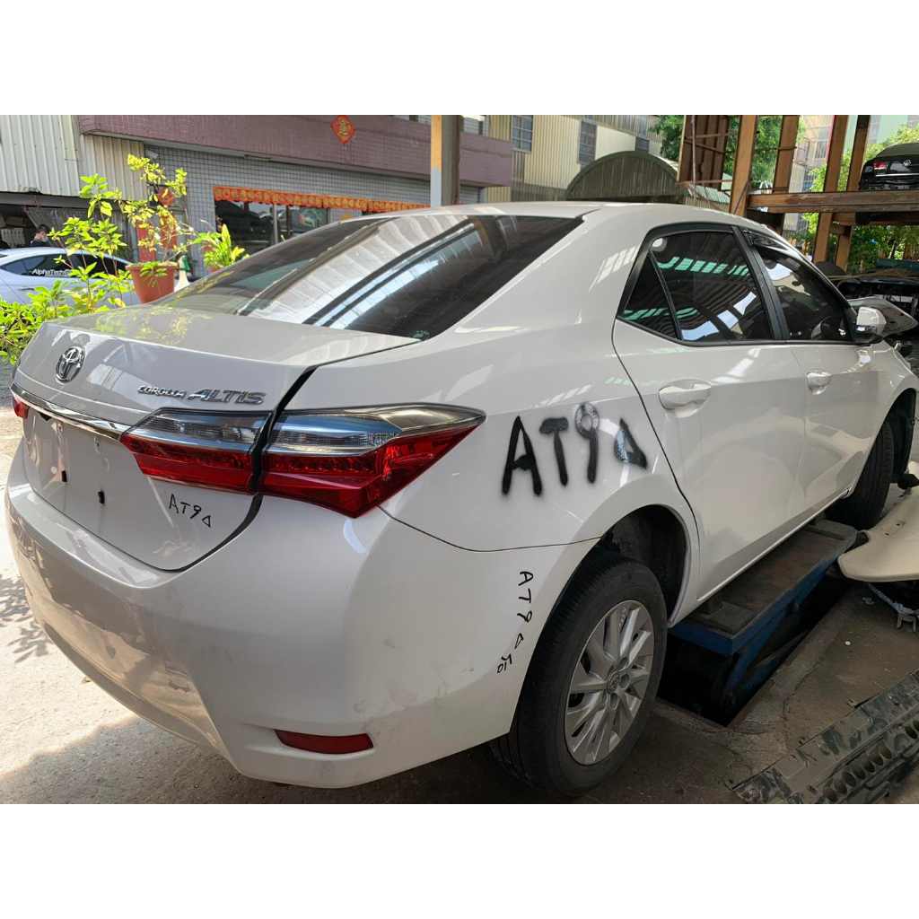 "J.H汽材" TOYOTA ALTIS 11.5代 報廢車 零件車拆賣!!