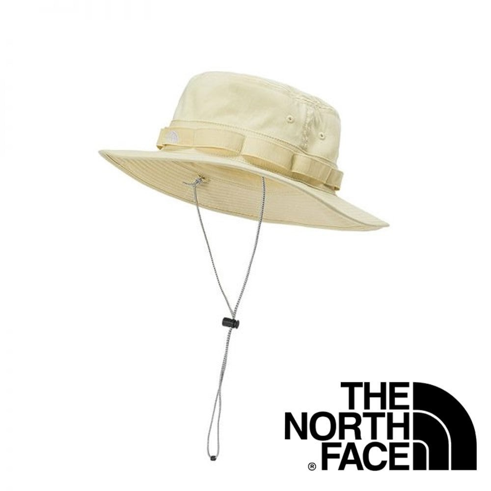 【THE NORTH FACE 美國】抗紫外線圓盤帽 UPF 40+ 『灰土』NF0A5FXF