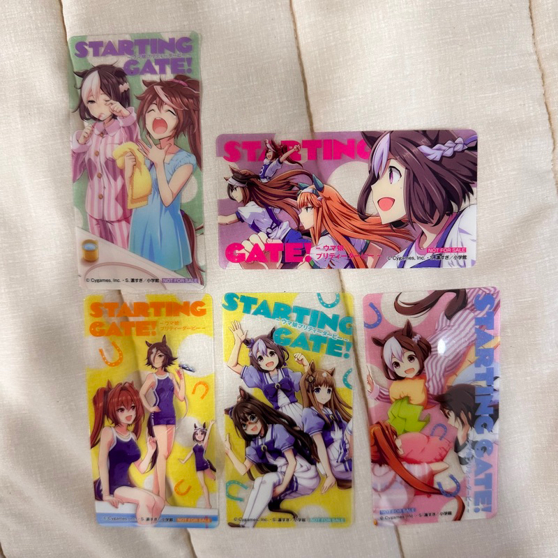 🍭Ruo🍭日貨 賽馬娘 半透明 書籤 10公分 特別週 東海帝王 鈴鹿 魯道夫 草上飛 神鷹 赤驥 伏特加