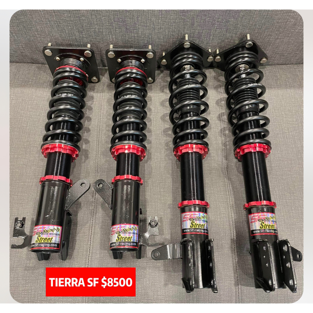 TIERRA RS 323 SF 高低軟硬可調避震器