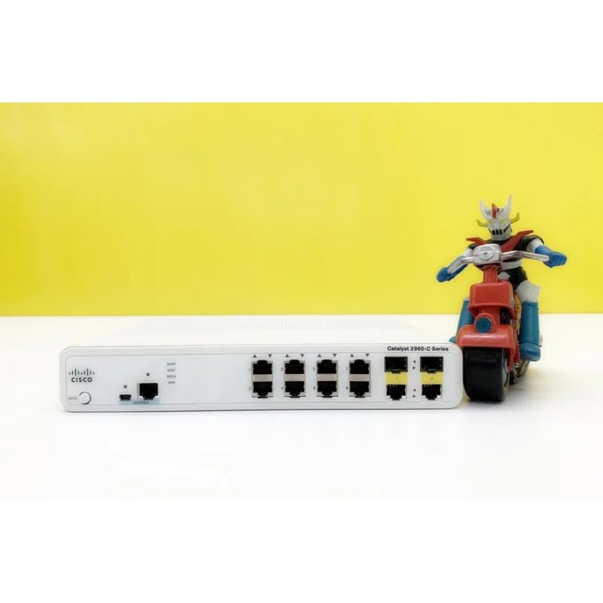 Cisco WS-C2960C-8TC-S Switch