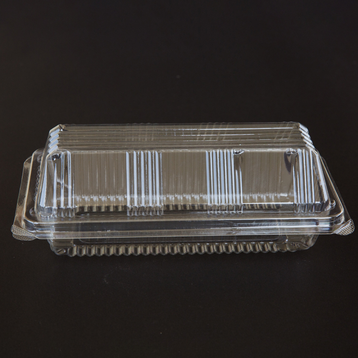 大山形盒 蛋糕盒 三入桂圓蛋糕盒 透明盒 塑膠盒 食品透明盒 食品盒