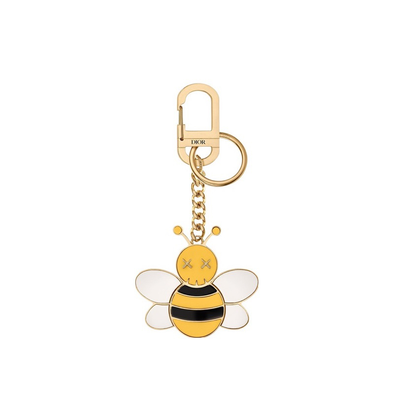 2019 Dior x Kaws 聯名 限量 全新現貨 Bee Key Ring Yellow 黃色 蜜蜂 鑰匙圈