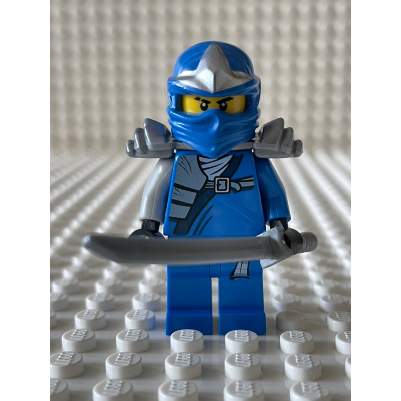 LEGO樂高 二手 絕版 忍者系列 9445 阿光 忍者 人偶 藍忍者