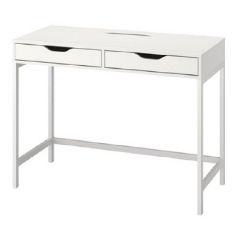 二手IKEA ALEX書桌工作桌100x48(白色)