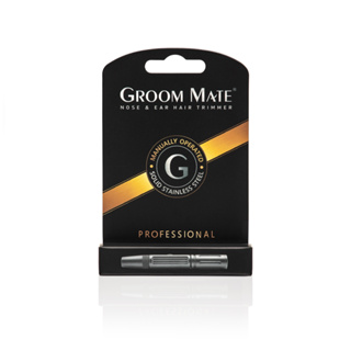 美國 Groom Mate Platinum XL 免電超利修鼻毛器 ※ 附保護蓋