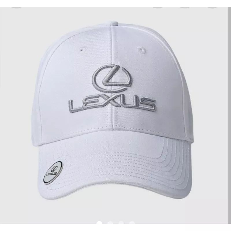 lexus全新原廠高球帽白色附原廠徽章