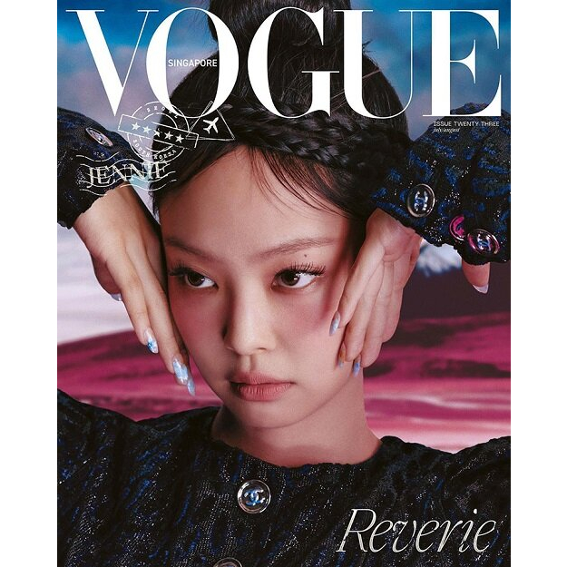 KPM-售完VOGUE Singapore 8月號 2023 Blackpink Jennie 新加坡雜誌 Korea Popular Mall - 韓國雜誌周邊專賣店