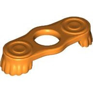 姜叔叔零件 LEGO 樂高 配件 盔甲 Orange 2526