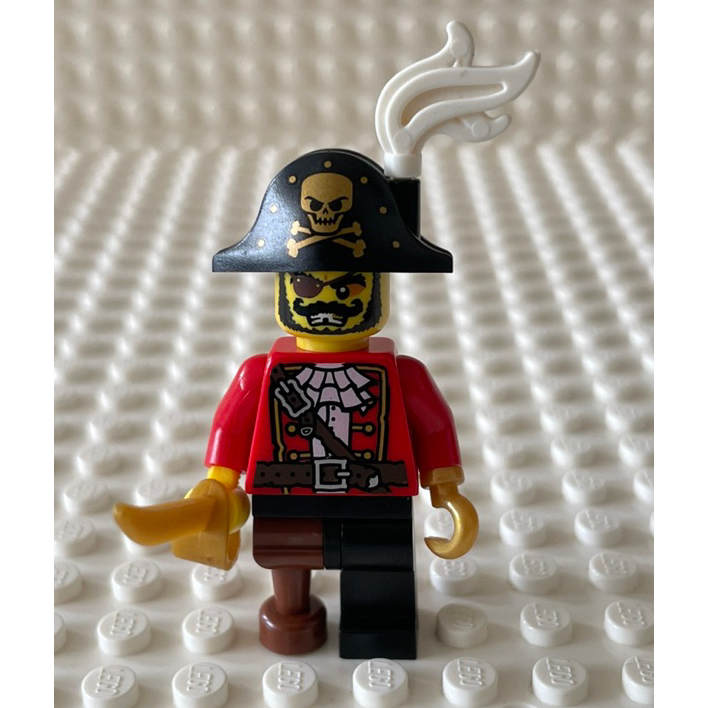 LEGO樂高 第8代人偶包 8833 15號 Pirate Captain 船長 海盜