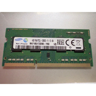 三星 Samsung PC3L-12800S DDR3-1600 4GB 4G 原廠顆粒