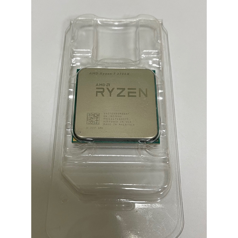 二手良品 AMD Ryzen™ 7 2700X 3.7Ghz AM4腳位 CPU