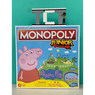 【TCT】 Hasbro 孩之寶 桌遊 大富翁 Peppa Pig MONOPOLY 地產大亨 粉紅豬小妹入門版
