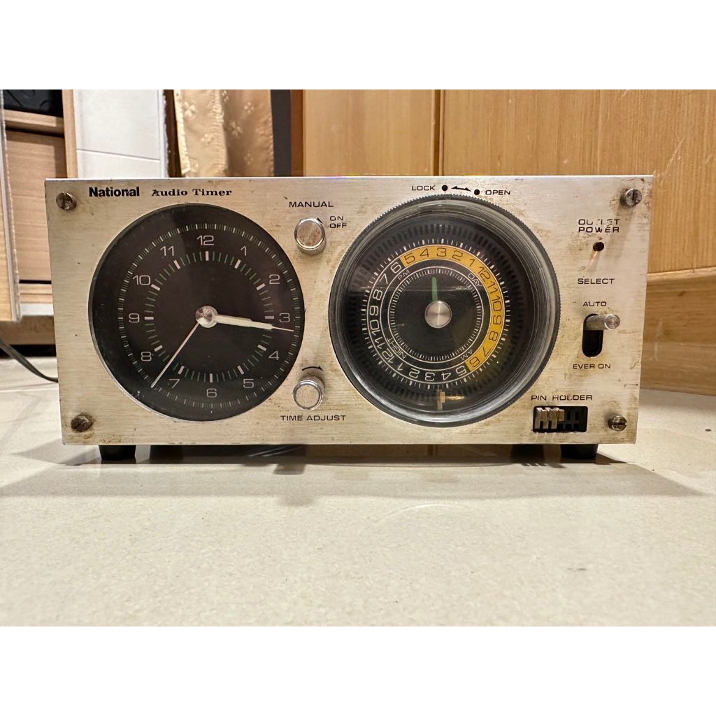 早期 National Audio Timer TE 61 古董定時器 NT30