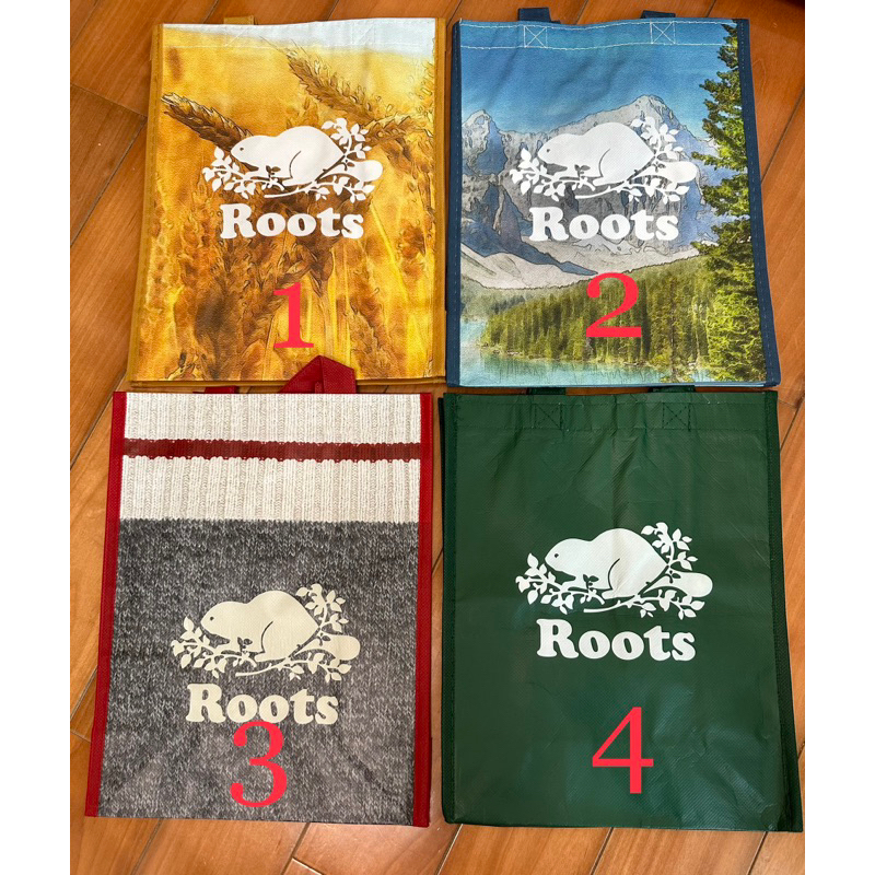 (全新)正品現貨專櫃Roots購物袋（含加拿大專櫃款）