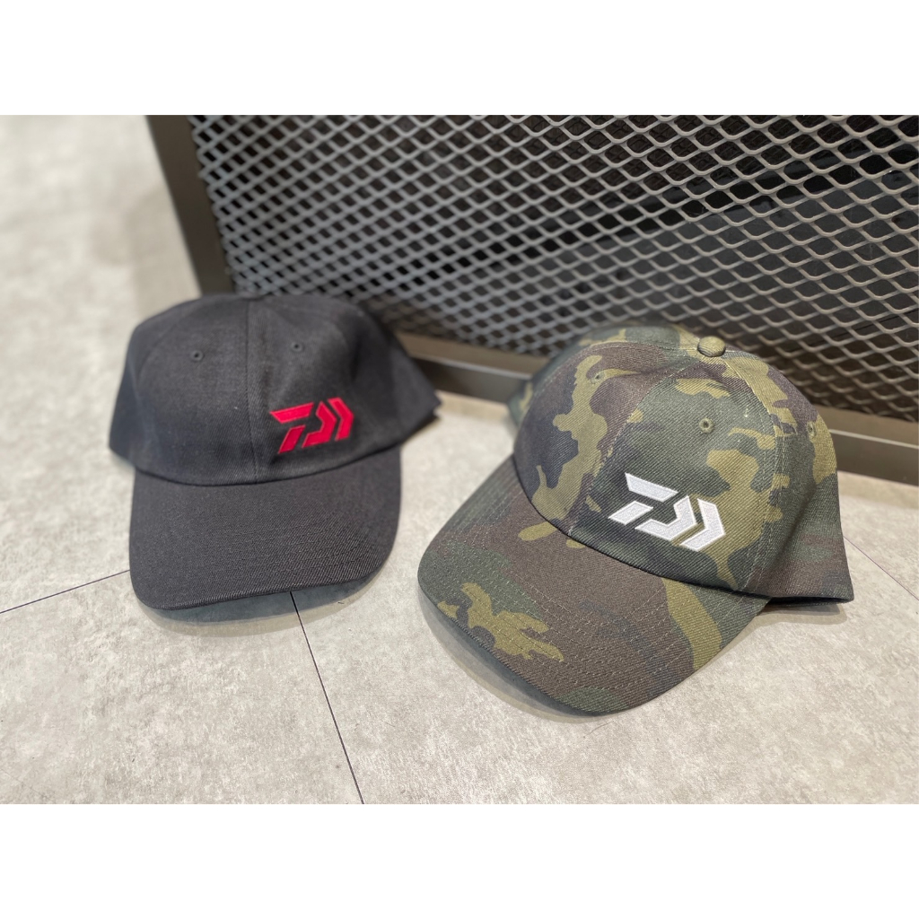 💢桃園東區釣具【 DAIWA DC-8123W 釣魚帽 刺繡logo 鴨舌帽 】