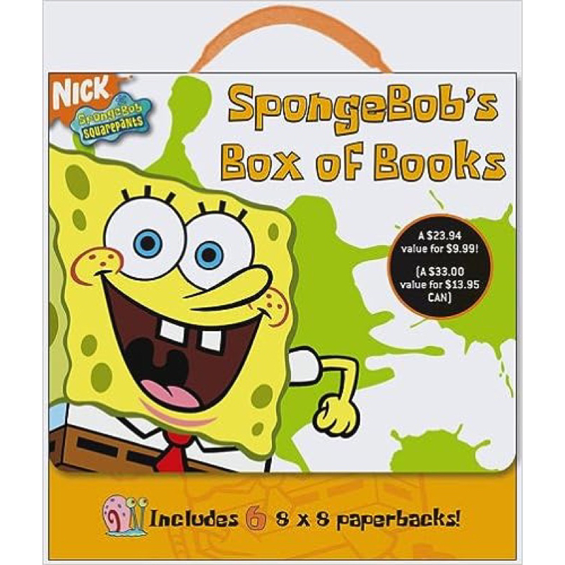 Spongebob’s Box of Books （6本合售）海綿寶寶 英語繪本