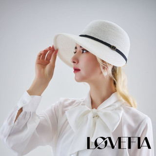 LOVEFIA優選-河畔邊的野餐戀曲 - 半弧草帽/草棒球帽/JUNFUNG帽子/台灣製帽/淑女帽/旅遊帽
