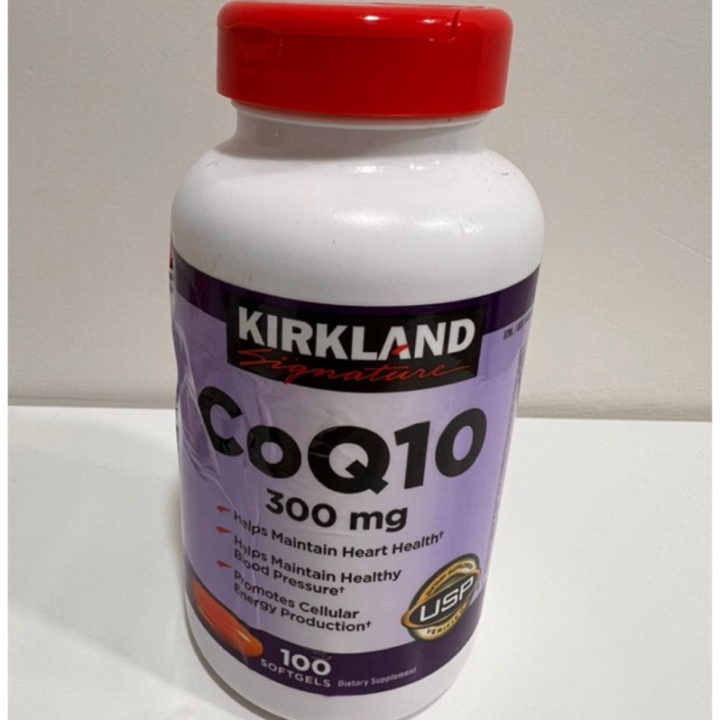 現貨 美國COSTCO代購 Kirkland 輔酶 CoQ10 科克蘭300mg 100 顆裝