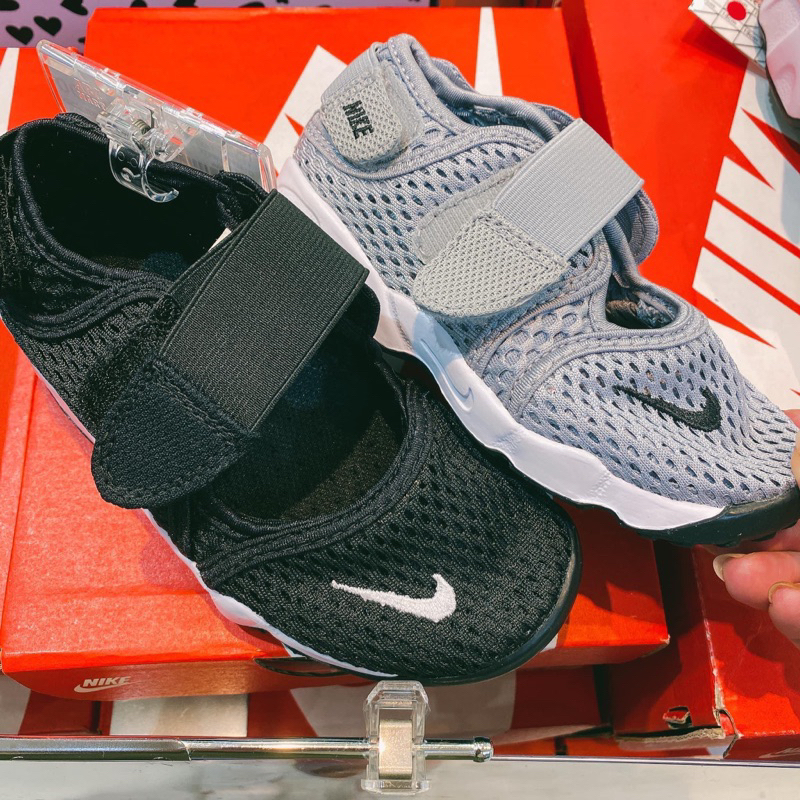 全新 日本限定灰色Nike忍者鞋 尺寸15cm 內長16cm