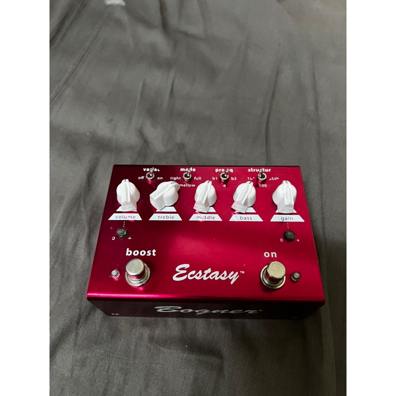 售 二手 Bogner red ecstasy overdrive 效果器 免運