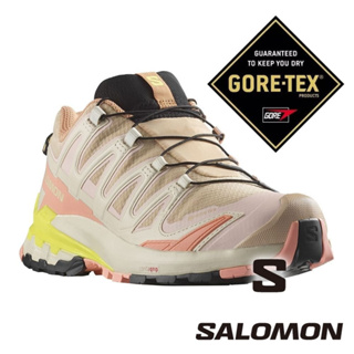 【SALOMON 法國】女健行鞋 GT XA PRO 3D V9『榛果棕/玫紅/黃』472710