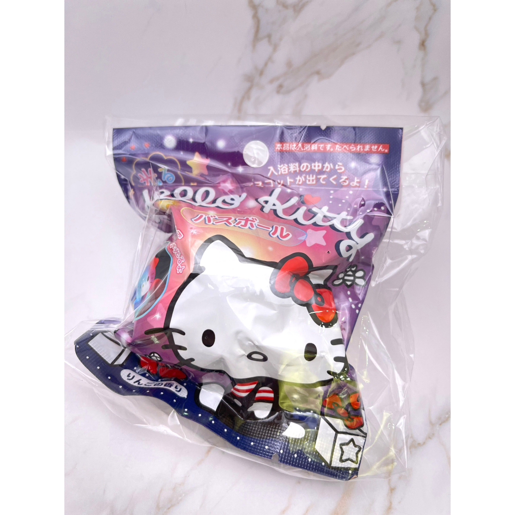 日本進口三麗鷗Sanrio發光Hello Kitty沐浴球單顆(KT顏色隨機)(使用期限到2025年8月)