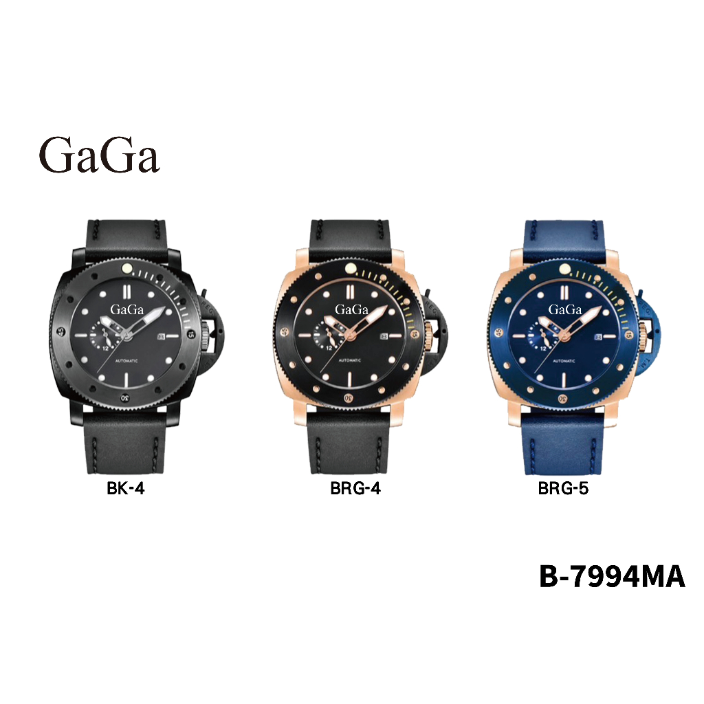 GaGa品味時尚自動多功能機械錶B-7994MA  機械錶 多功能機械錶 自動多功能 時尚潮流 多功能錶 機械自動錶