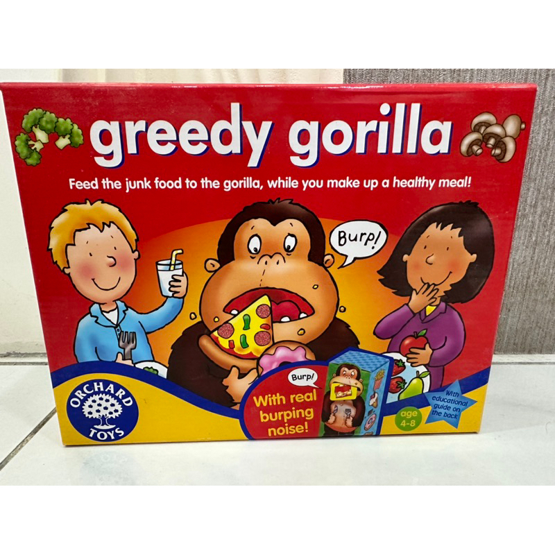 Orchard Toys貪吃的大猩猩桌游Greedy Gorilla 桌面游戲益智玩具