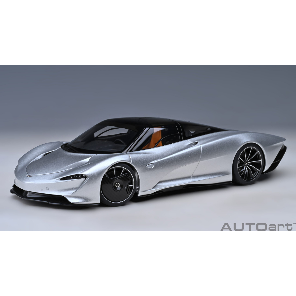 &lt;新品預購&gt; Autoart 1:18 McLaren Speedtail (銀)