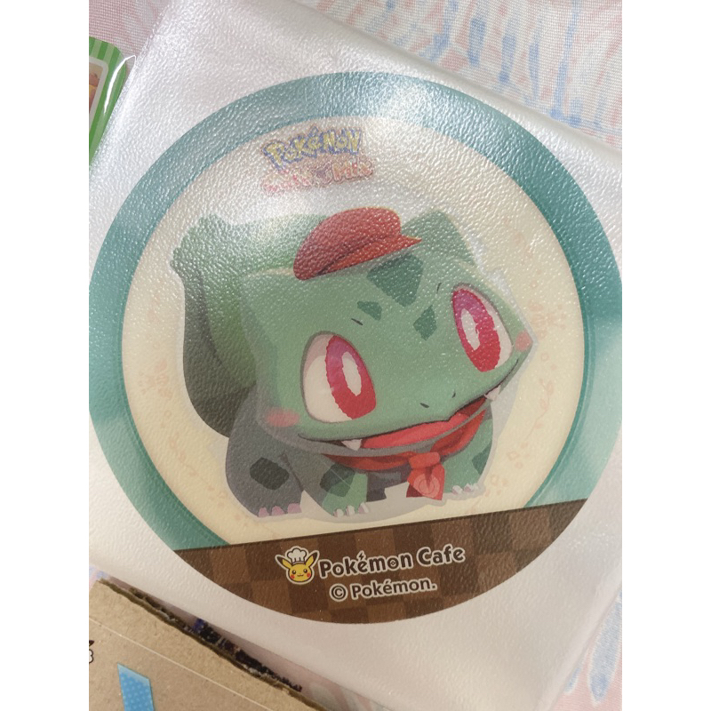 寶可夢 神奇寶貝 Pokémon Cafe日本妙蛙種子 透明杯墊