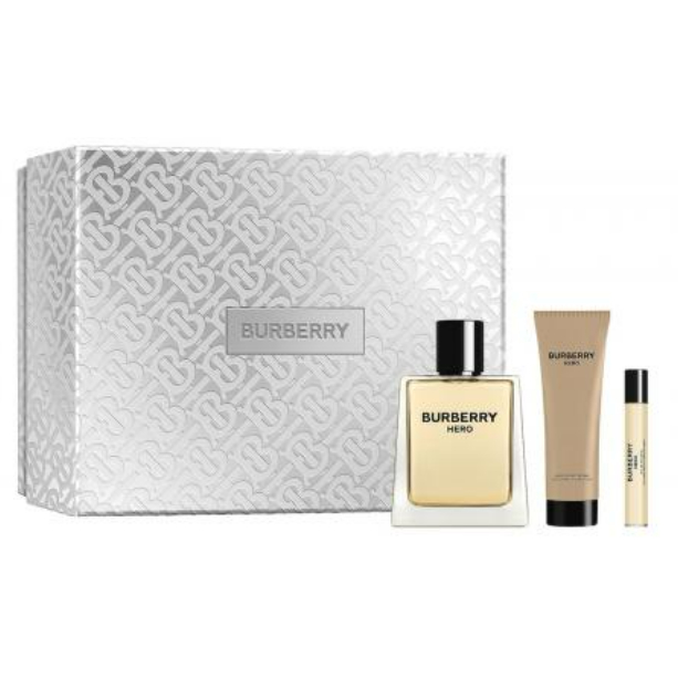 Burberry 英雄神話男性淡香水禮盒(淡香水100ml+淡香水10ml+洗髮沐浴膠75ml)