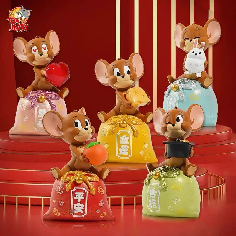 【Toyzs】Soap Studio 湯姆貓與傑利鼠 御守系列 #共5款 金運 幸福 平安 卯兔 合格 公仔 模型