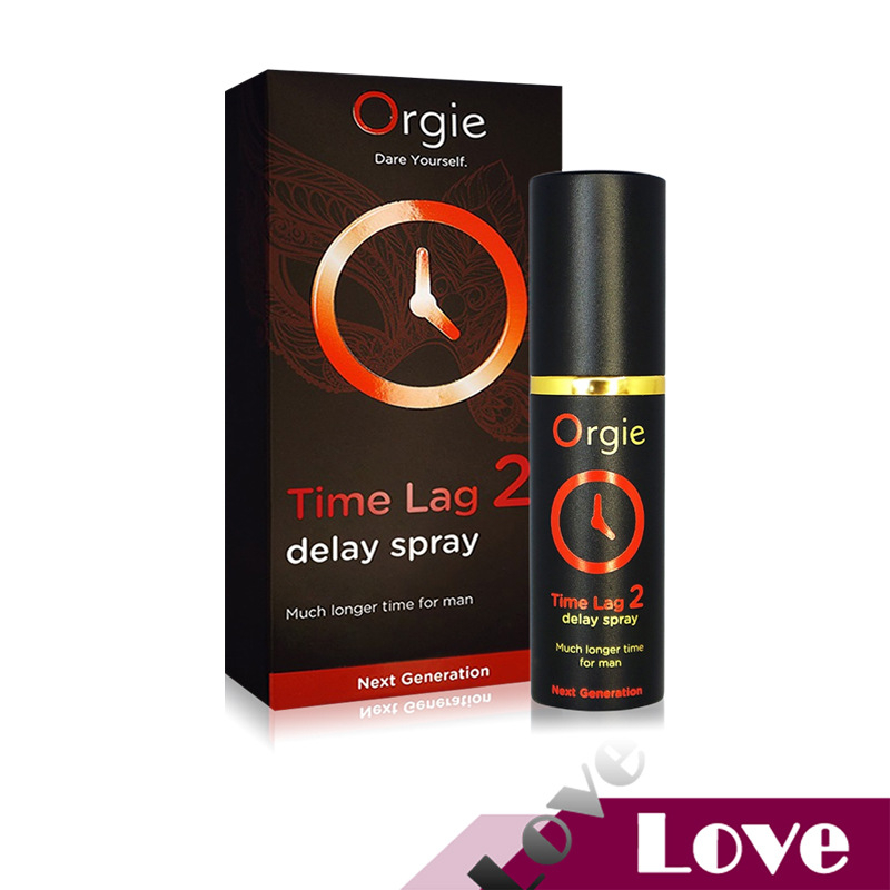 【LOVE】葡萄牙 Orgie TIME LAG 2 男用 久時長效 久戰 耐久 噴劑 有機高濃縮版 10ml / 單瓶