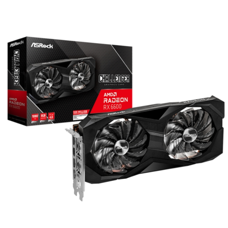 二手顯卡  華擎 RX6600 Challenger D 8GB 顯示卡