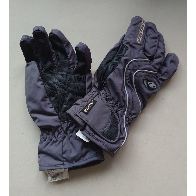 ZIENER GORE-TEX防水功能手套(灰色) 雪之旅 GTX 防水透氣手套 100%防水布料