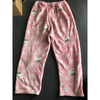 Winter pants for sleeping pink color for women