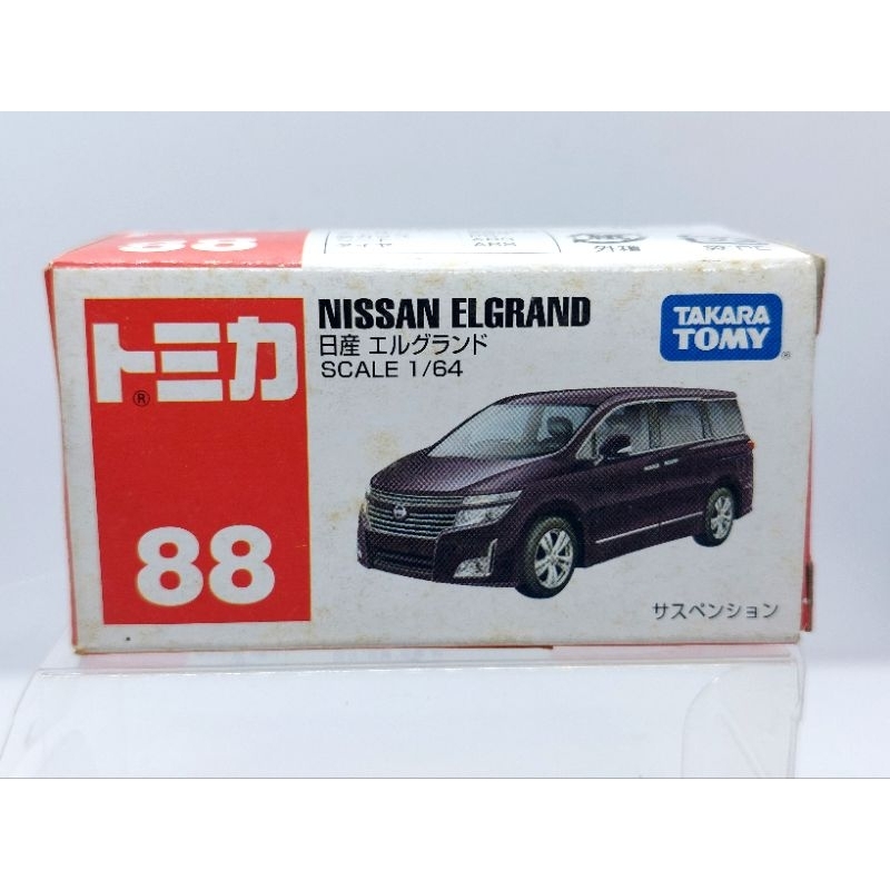 Tomica 88 NISSAN ELGRAND 10年 中製 絕版